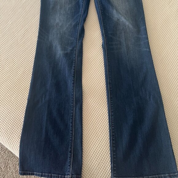 WHBM Boot Cut Jeans, Mid-Rise, Size 8 - Picture 4 of 4